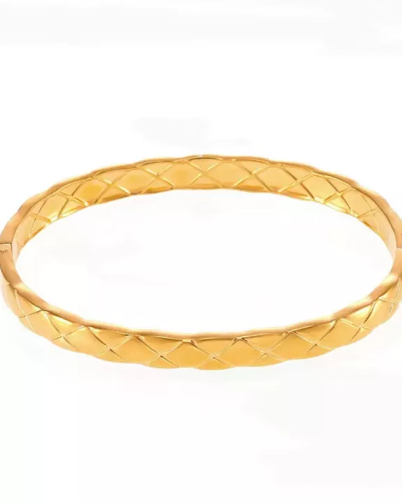Diamond Texture Bangle Bracelet Waterproof