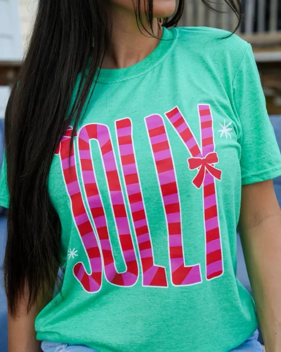 Bold & Bright Jolly | Green | Short Sleeve Tee