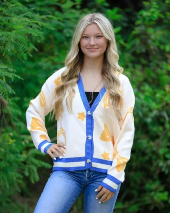 Pasta knit cardigan