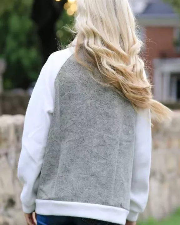 Zip up denim jacket