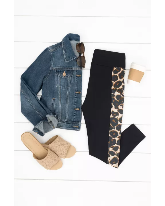 PreOrder | The Lexi - Leopard 2.0 Panel Leggings