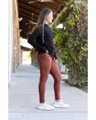 Ready to Ship | Houndstooth Full Length Leggings