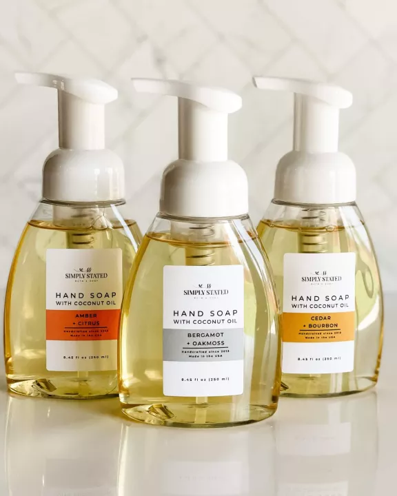 Men’s Foaming Hand Soap - Masculine Scents + Clean Ingredients