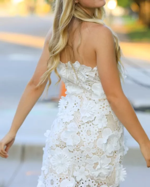 Lace Floral Dress