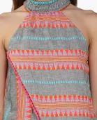 Set of 6 Starlette Y/D Stripe Top (S,M,L)
