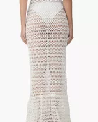 Set of 6 White Mermaid Crochet Lace Fabric Skirt (S,M,L)