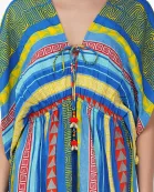 Set of 6 Neel Aztec Stripe Printed Maxi Dress  (S,M,L)