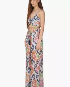 Set of 6 Multi Abstract  Gloria Pant (S,M,L)