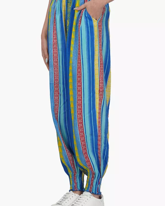 Set of 6 Neel Aztec Stripe Printed Pant  (S,M,L)