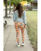 PreOrder | The Peyton Plaid Pumpkin Leggings*