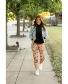 PreOrder | The Peyton Plaid Pumpkin Leggings*