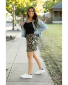 PreOrder | The Liana - Leopard 2.0 Jogger Skirt