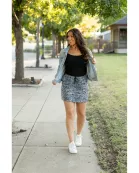 PreOrder | The Sydney Snakeskin Jogger Skirt