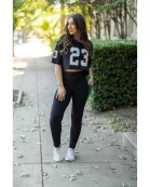 PreOrder | The Gracie- Green Panel Full Length Leggings