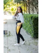 PreOrder | The Yasmine - Yellow Panel Full Length Leggings ROUND 2