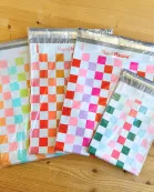 ⭐️IMPERFECT⭐️ Pink Checkered Poly Mailer