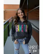 Game Day Snuggle Fleece Cropped 1/4 Zip Sweatshirt - Pack