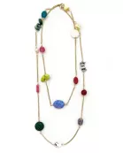 Tally Beaded Chain Necklace