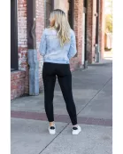 Ready to Ship | The Jacqueline - High-Waisted Laser Cut / Cutout Leggings