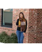 Ready to Ship | Colorful Plaid Knit Scarf Collection