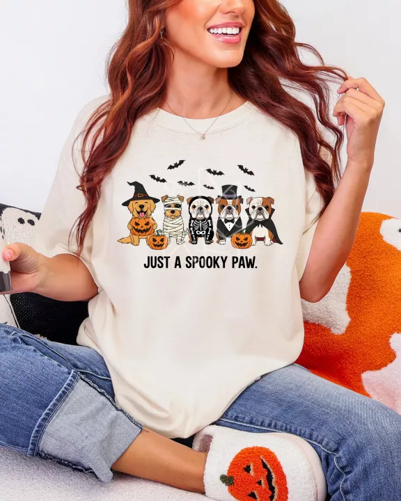 Spooky Paws Tee