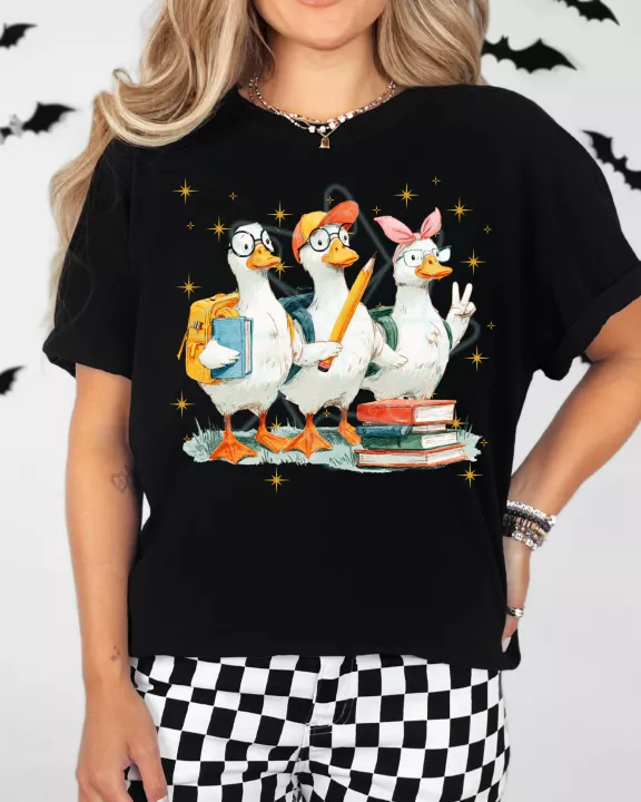 Back to School Goose Tee