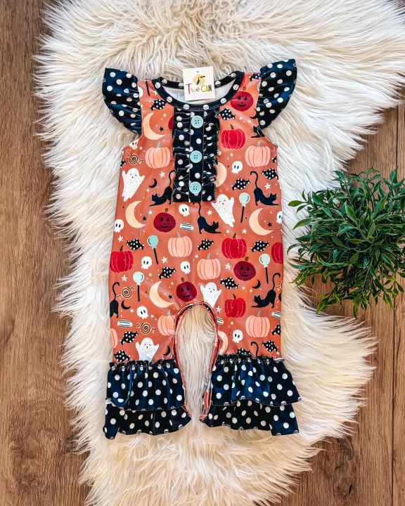 Halloween Friends Infant Romper by TwoCan