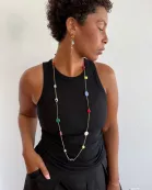 Tally Beaded Chain Necklace