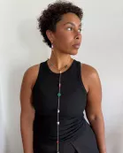 Tally Beaded Chain Necklace