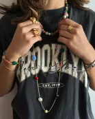 Tally Beaded Chain Necklace