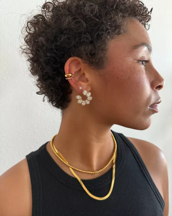 Ezzy Crystal Stud Earrings