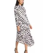 LONG SLEEVE MIDI DRESS