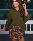 Autumn Bloom Skort