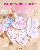 Seashells 7-Day Set & Seashell Case | Mermaid Beach Glam