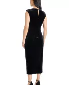 BELTED MIDI DRESS