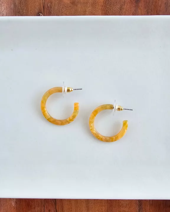 Cam Mini Hoops - Fall Leaves