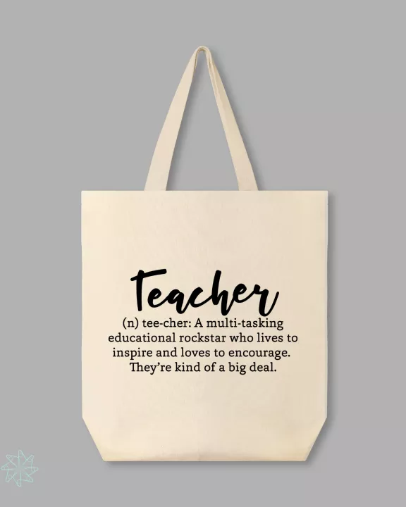 Teacher Definition Tote Bag