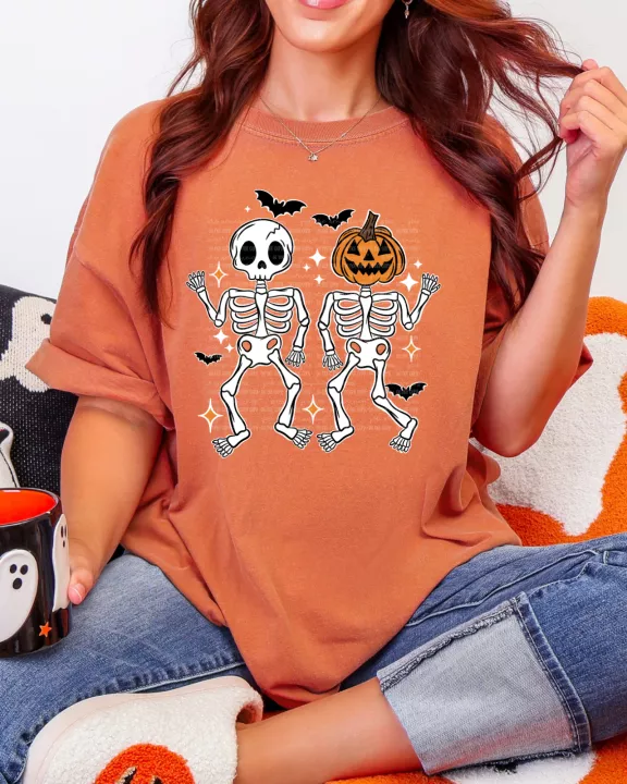 Halloween Skellies Tee