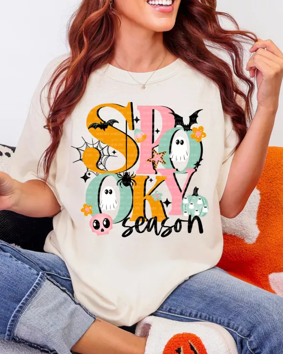 Pastel Spooky Season Tee