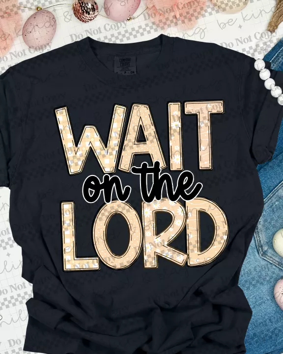 Wait On The Lord Tee