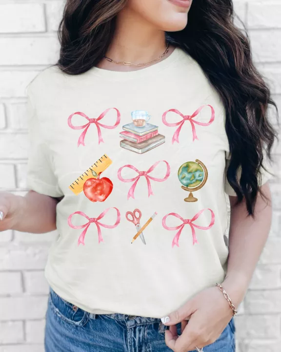 Teacher Bows Tee