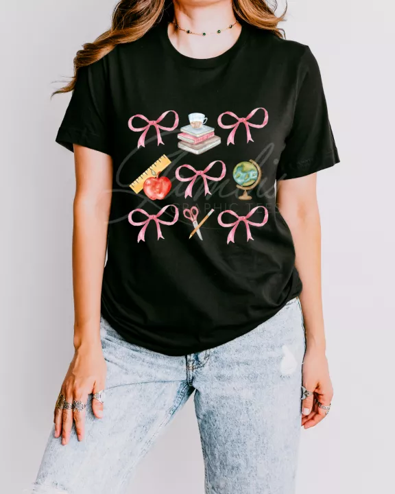 Teacher Bows Tee