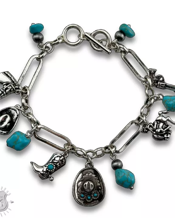 Western style charm bracelet
