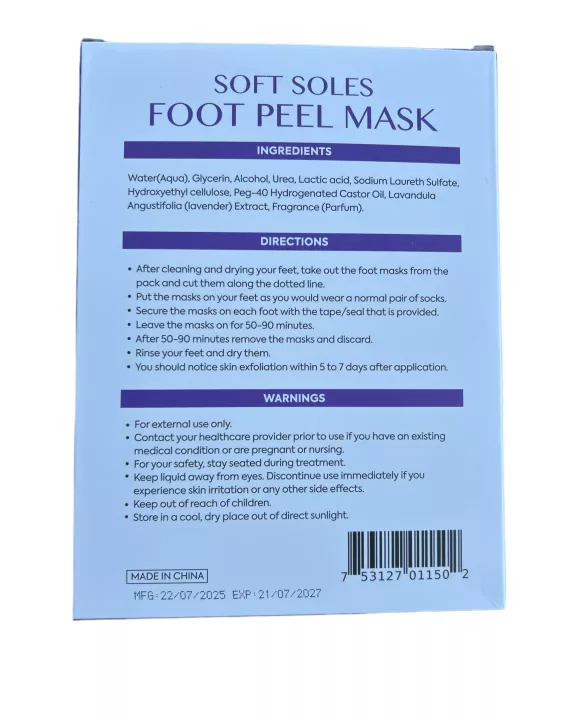 Soft Souls Foot Peel Mask