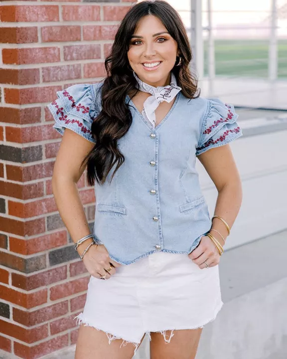 Karly Top- Maroon