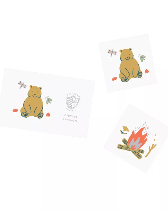 Camp Explorer Temporary Tattoos