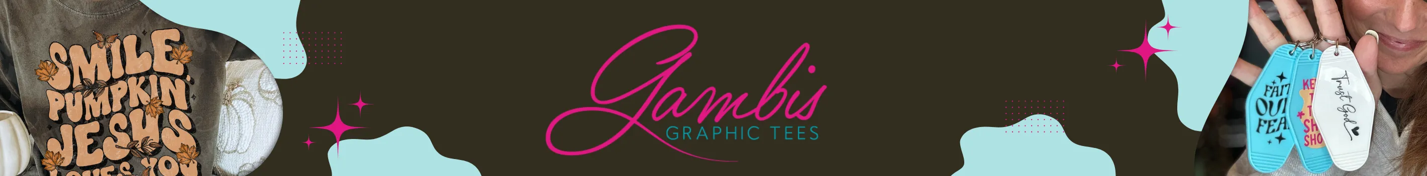 Advertisement by Gambi’s Graphic Tees