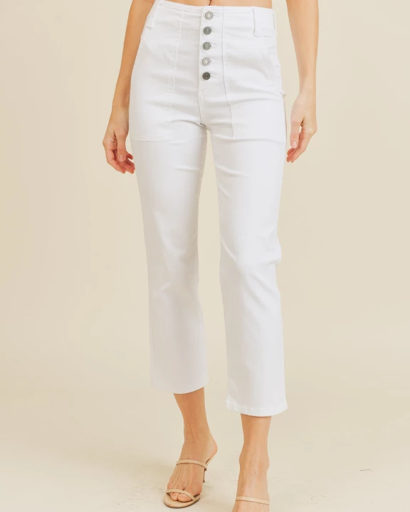 5 Button Patch Pocket Flare