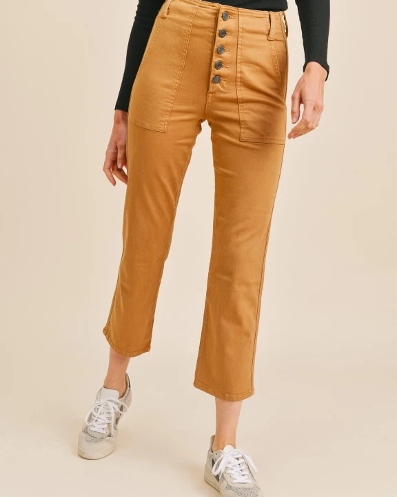 5 Button Patch Pocket Jean