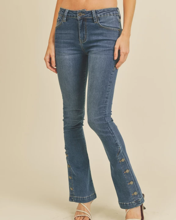 Split Flare Jean